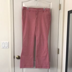 American Eagle Outfitters Pink Kahki Pants sz 12